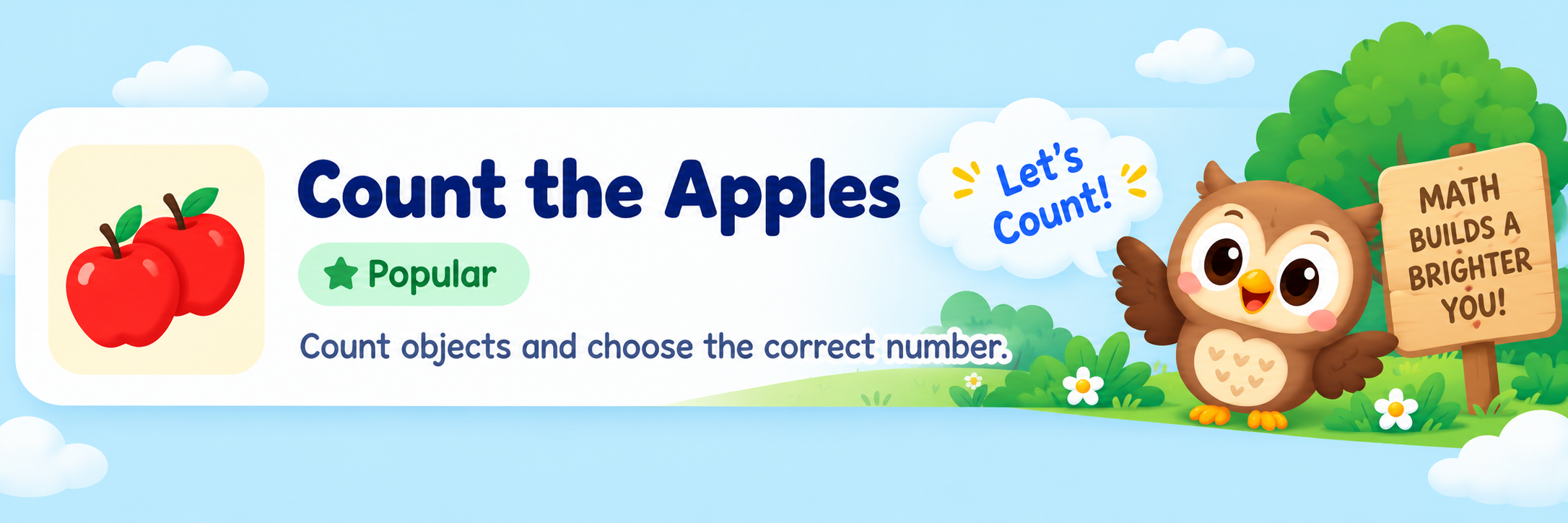Count the Apples activity