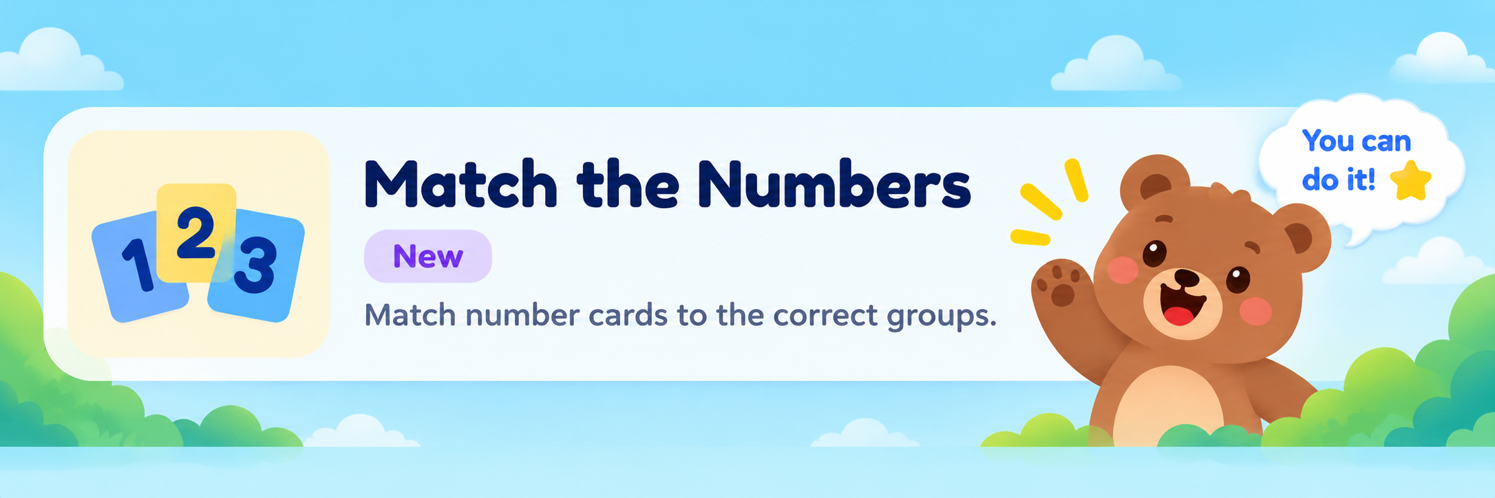 Match the Numbers activity